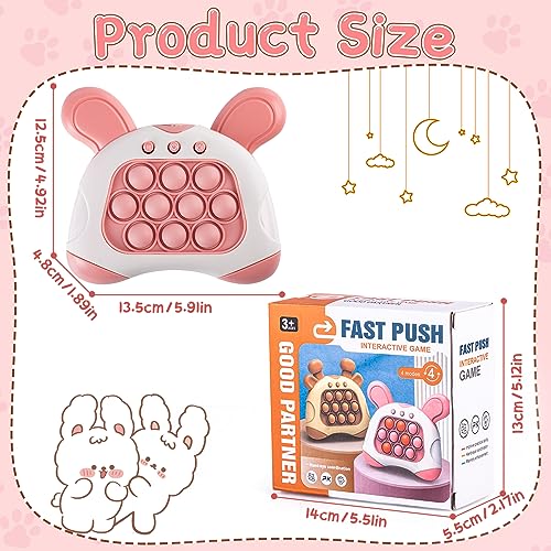 Wrystte Fidget Toys: Pop It Game for Kids & Adults