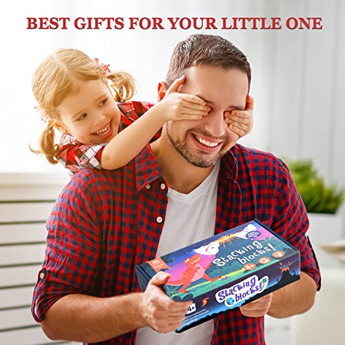 PIIOSER Wooden Dinosaur Building Blocks STEM Toys VIP