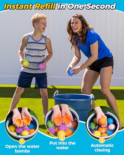 Silicone Water Splash Balls for VIP Outdoor Summer Fun