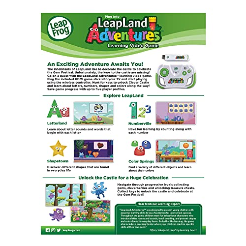 LeapFrog Adventures Learning TV Video Game for Kids