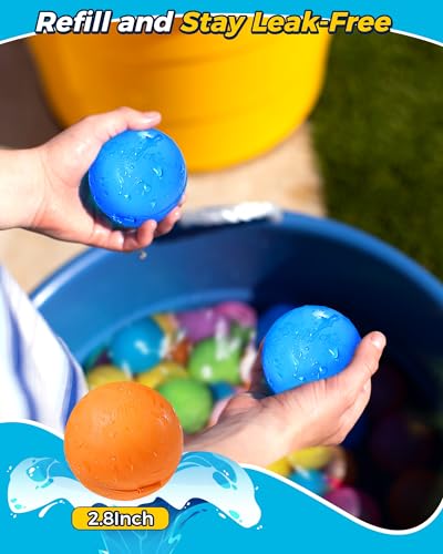 Silicone Water Splash Balls for VIP Outdoor Summer Fun