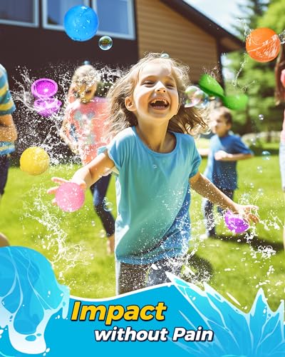 Silicone Water Splash Balls for VIP Outdoor Summer Fun