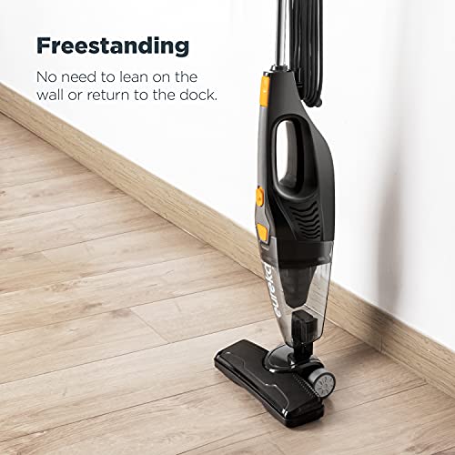 Eureka Corded Lightweight Stick Vacuum Cleaner, Blaze Black