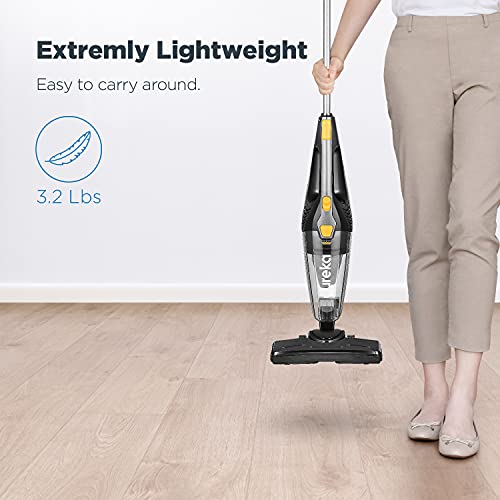 Eureka Corded Lightweight Stick Vacuum Cleaner, Blaze Black