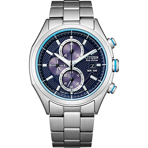 Citizen Eco-Drive Men's Silver Chronograph Watch VIP Shopping