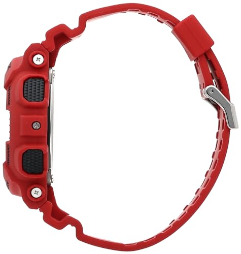 Casio G-Shock Men's X-Large Red Watch - GA100B-4A