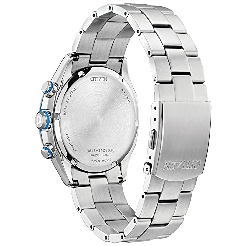 Citizen Eco-Drive Men's Silver Chronograph Watch VIP Shopping