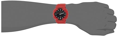 Casio G-Shock Men's X-Large Red Watch - GA100B-4A