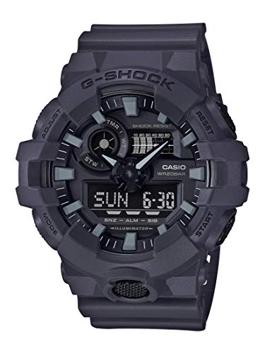 Casio Men's G Shock Analog-Digital Grey Watch