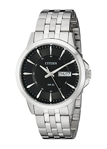 Citizen Men's Stainless Steel Quartz Watch with Day/Date