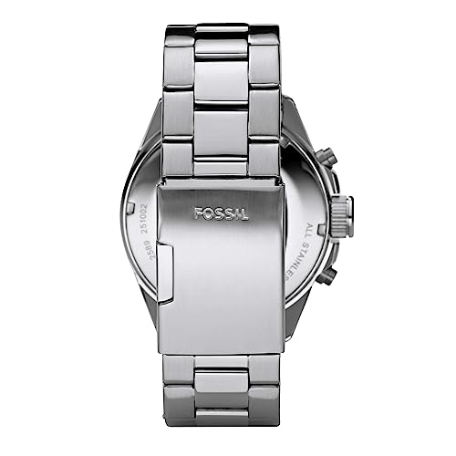 Fossil Men's Decker Stainless Steel Chronograph Quartz Watch