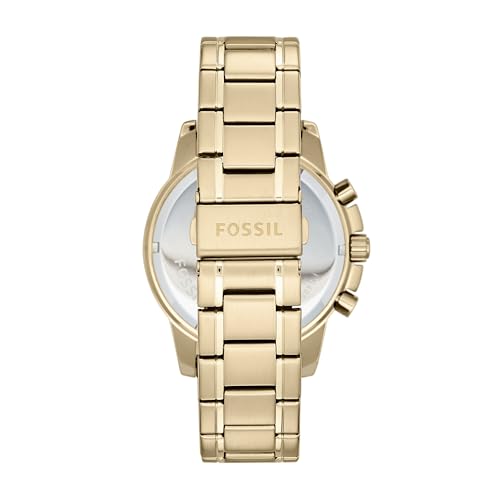 Fossil Men's FS4867 Dean Gold-Tone Chronograph Watch - VIP