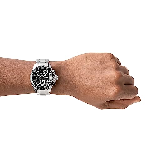 Fossil Men's Decker Stainless Steel Chronograph Quartz Watch