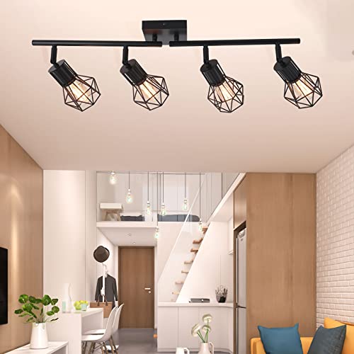 VIP Industrial Black Track Lighting for Home