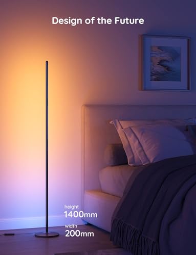 Govee RGBIC Smart Corner Floor Lamp with Alexa
