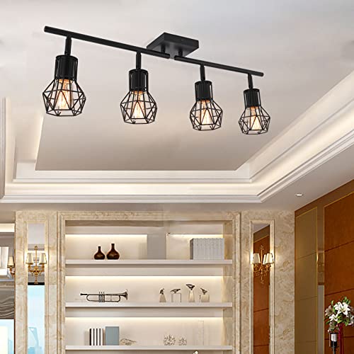 VIP Industrial Black Track Lighting for Home