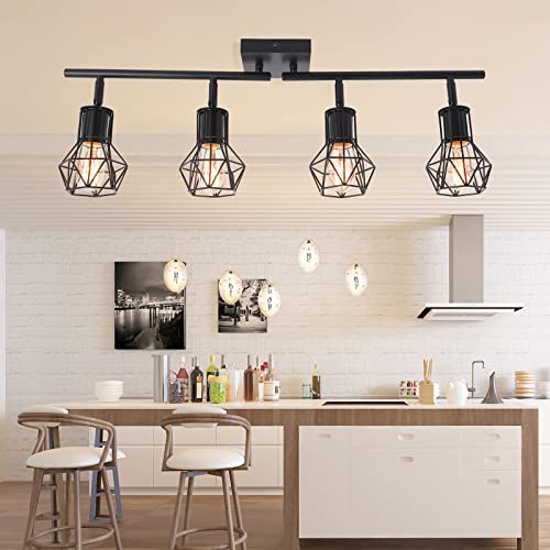 VIP Industrial Black Track Lighting for Home