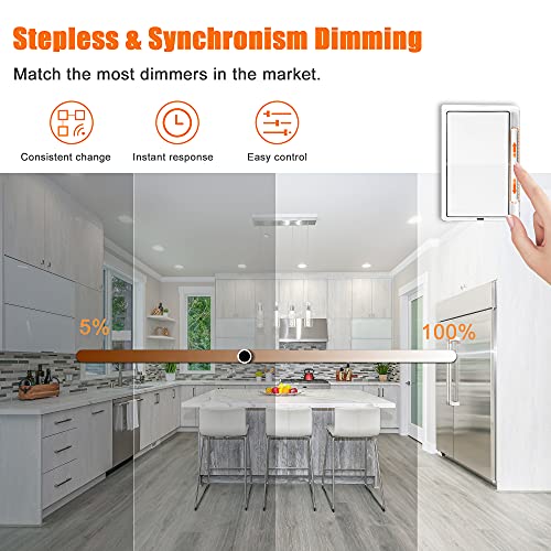 LEDIARY 16 Pack 4 Inch Dimmable Slim Lighting