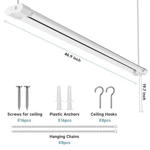 VIP Garage LED Lights, 4FT Linkable 5000K Daylight