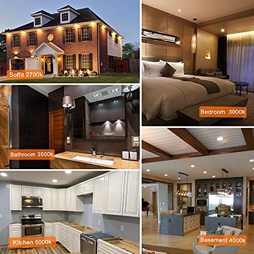 LEDIARY 16 Pack 4 Inch Dimmable Slim Lighting