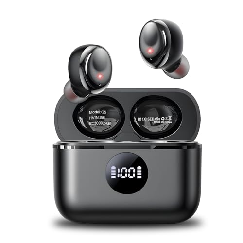 DUILEG Wireless Earbuds - Bluetooth 5.3, 50H Playtime
