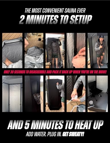 TUNDRA HUT XL Portable Sauna Relaxation Set