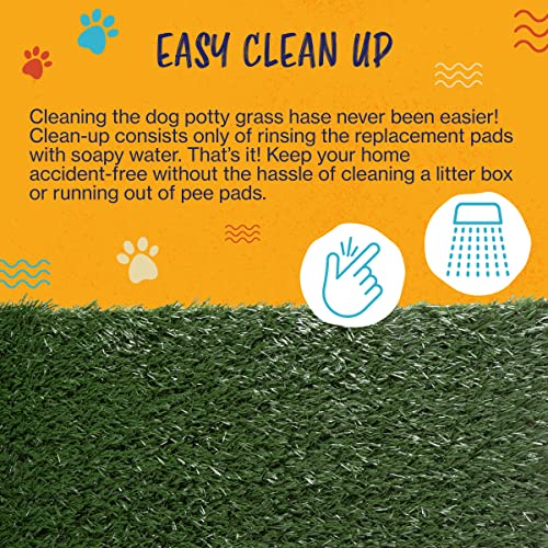 VIP Dog Potty Training Set with Turf Grass Mats
