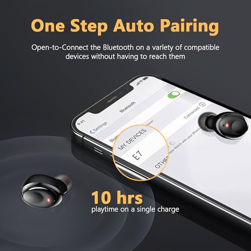 DUILEG Wireless Earbuds - Bluetooth 5.3, 50H Playtime