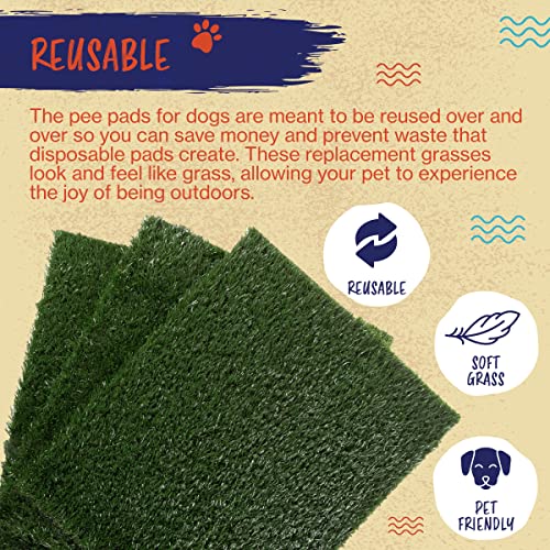 VIP Dog Potty Training Set with Turf Grass Mats
