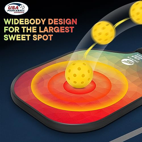 OXIKEN Pickleball Paddles Set with USAPA Approval