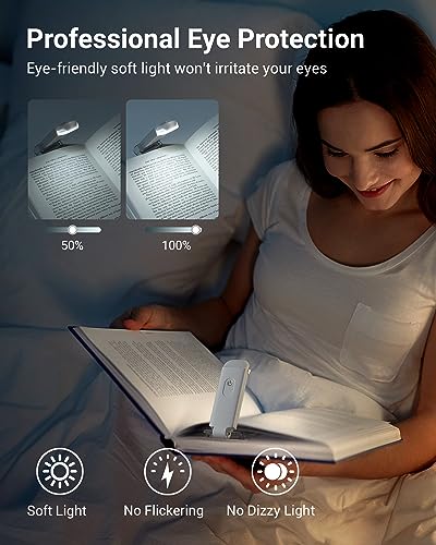 Clip-On USB Rechargeable Book Reading Light