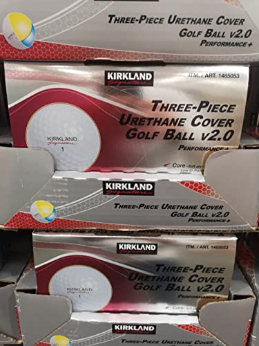 Kirkland Signature 3-Piece V2.0 Urethane Cover Golf Balls