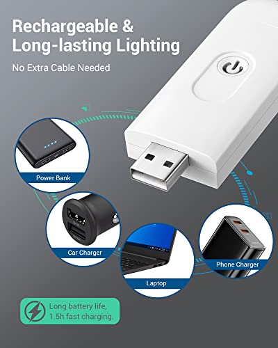 Clip-On USB Rechargeable Book Reading Light