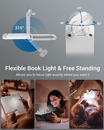 Clip-On USB Rechargeable Book Reading Light