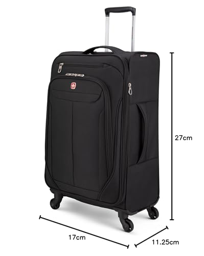 SWISSGEAR Marumo 24" Expandable Spinner Luggage - Black