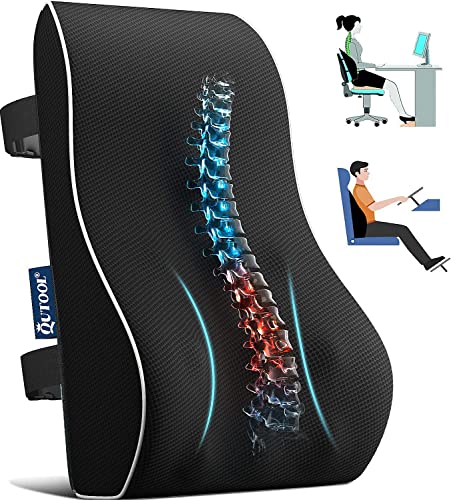Office Car Memory Foam Lumbar Support Pillow