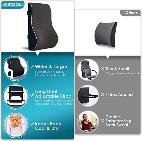 Office Car Memory Foam Lumbar Support Pillow