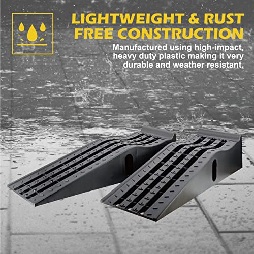 MAXXHAUL 50515 6" Lift Car Ramp - VIP Shopping