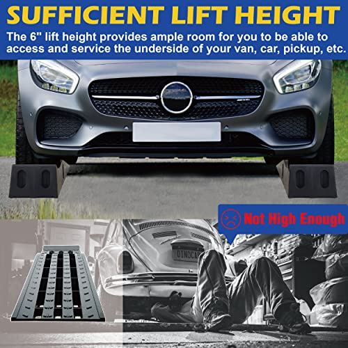 MAXXHAUL 50515 6" Lift Car Ramp - VIP Shopping