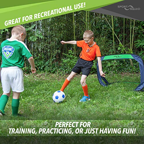 Sport Squad Set of Two 4' x 3' Soccer Goals