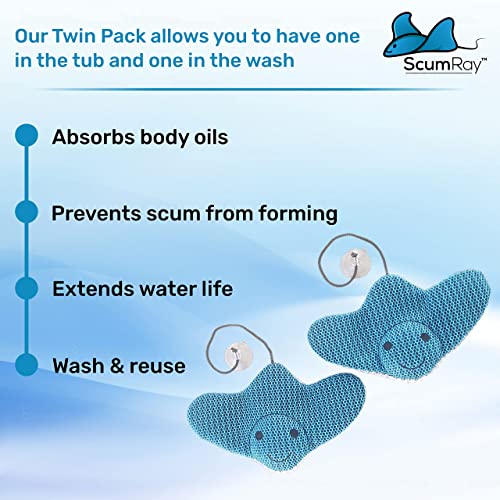 VIP Hot Tub Scum Absorber Twin Pack