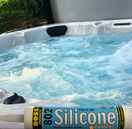 Boss 802 Acetoxy Cure Silicone General Purpose Clear