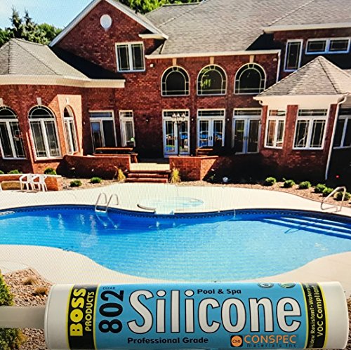 Boss 802 Acetoxy Cure Silicone General Purpose Clear