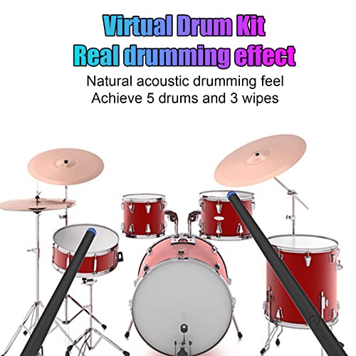 Portable Air Electronic Drum Set for Adults & Kids