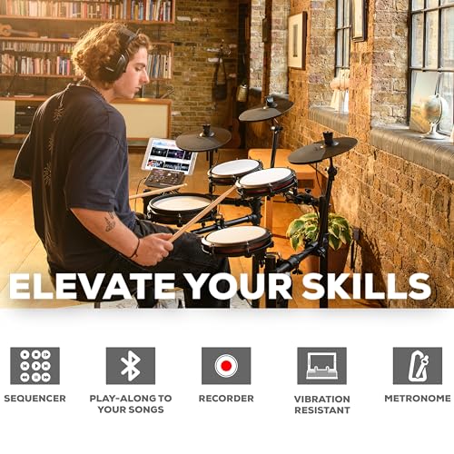 Alesis Nitro Max Electric Drum Kit VIP Bundle