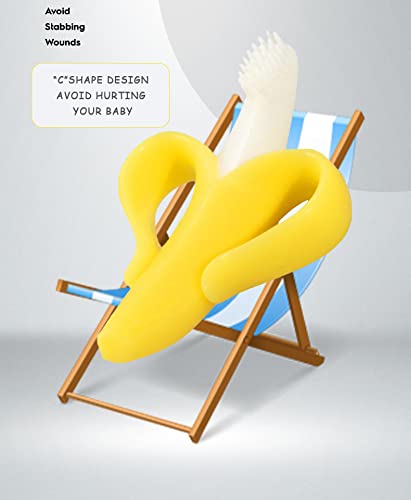 Organic BPA-Free Banana Teether for Soothing Baby Gums