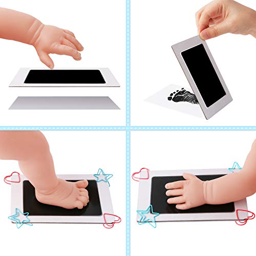 MengNi Baby & Pet Handprint/Footprint Ink Pad Kits