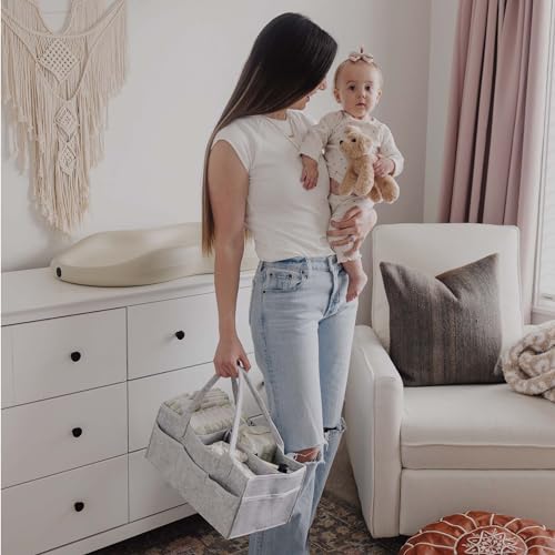 Putska Baby Diaper Caddy Organizer - Nursery Shower VIP