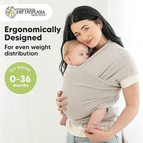 KeaBabies Baby Wrap Carrier - Original Breathable Sling