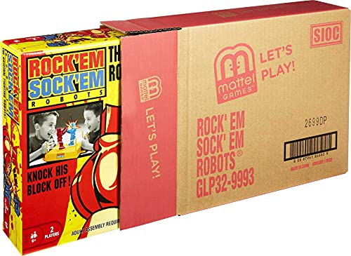 Mattel Rock 'Em Sock 'Em Robots Kids Game VIP